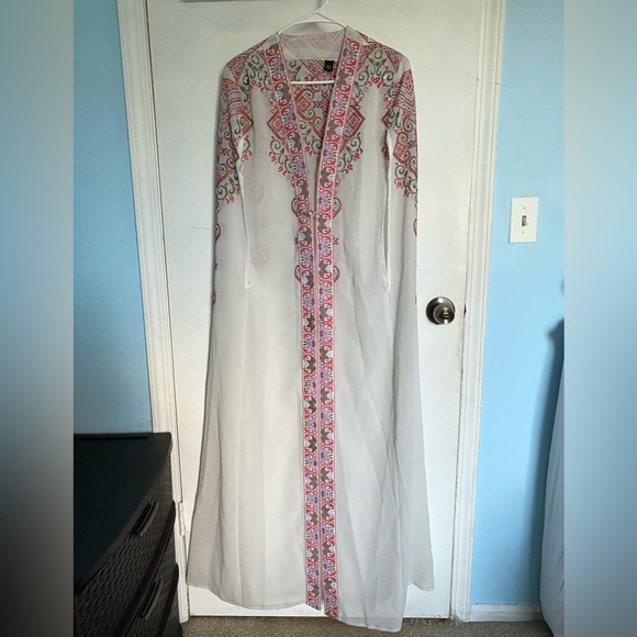 Traditional Sleeveless Jordanian Thobe unlined and lightweight - Picture 1 of 5